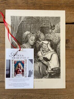 Gustave Dore, Fairytales Retold, Antique Woodcut Engraving. Audiobook